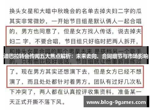 迪巴拉转会传闻五大焦点解析:未来去向、合同细节与市场影响 迪巴拉转会传闻五大焦点解析:未来去向、合同细节与市场影响